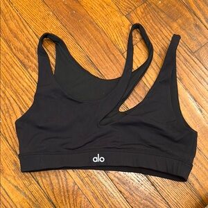 ALO Yoga Black Sports Bra